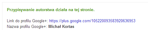 Przypisywanie autorstwa działa na tej stronie