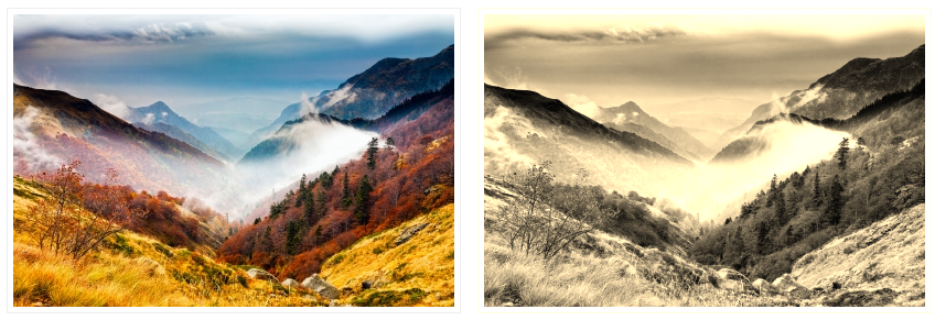 Sepia w CSS