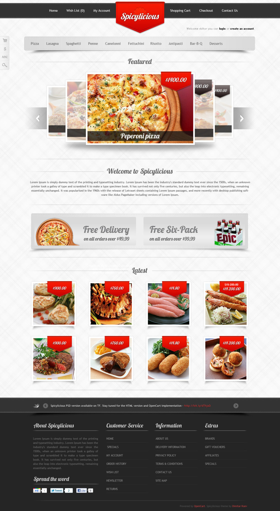 Spicylicious - prewiev