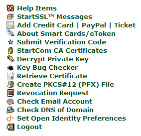 Retrieve Certificate