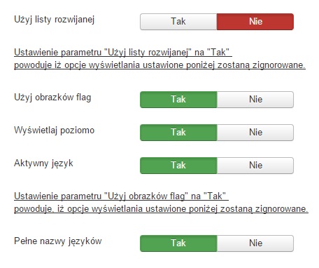 Przełącznik języka