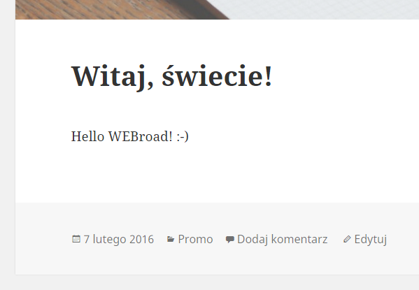 Hello World!
