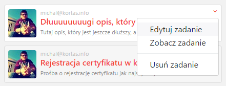 Menu kontekstowe